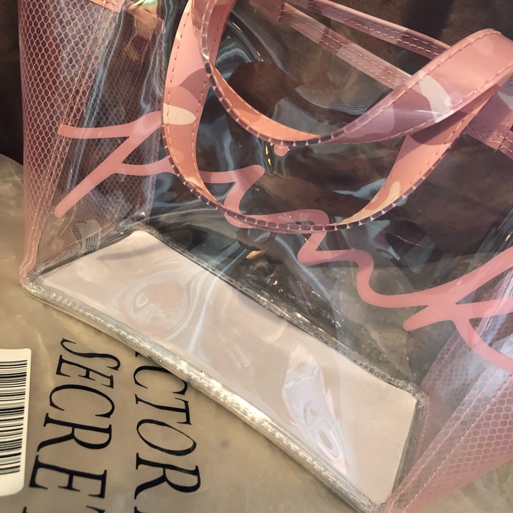 VS/Pink Shower Tote NWT